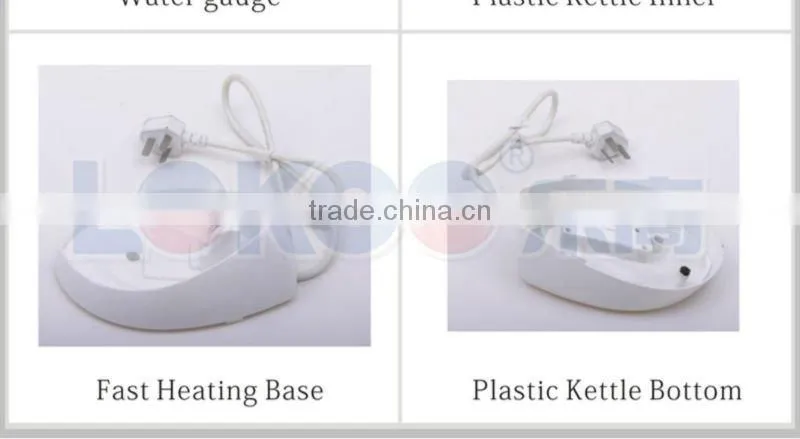 1.7LHot Sale Automatic Plastic Water Kettle with CE/CB Certification
