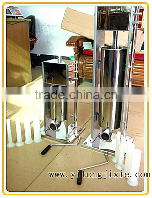 manual type vertical/horizontal manual sausage filling machine