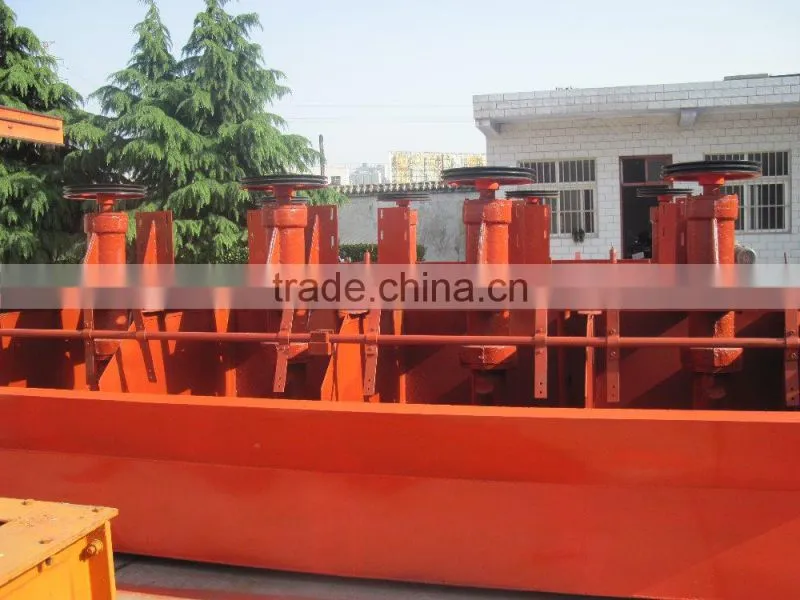 Graphite ore processing equipment of flotation machine