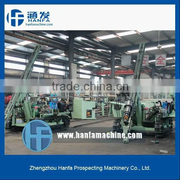 Open mining drilling rig! Crawle type~ HF138Y horizontal bore hole drilling equipment