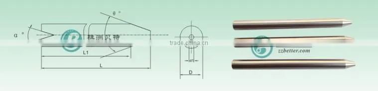 carbide mixing tube for water jet machine