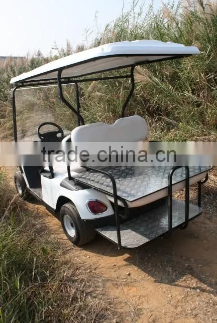 4 seats smart battery powered mini electric club car golf cart
