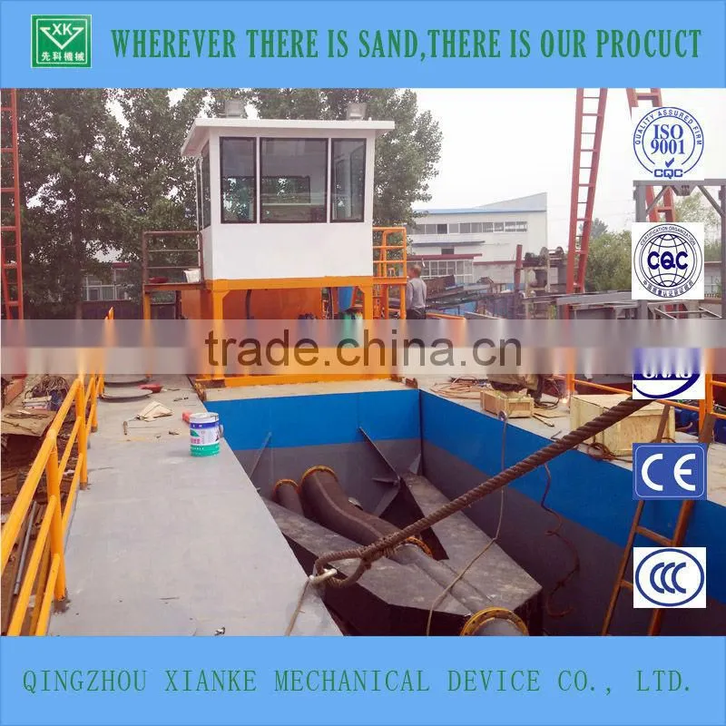 China Made Jet Suction River Sand Dredger For Sale
