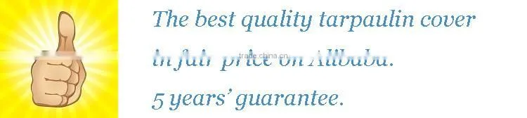 trailer waterproof blue plastic heated tarp cover