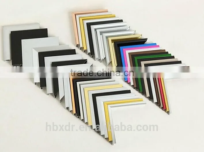 aluminum profile manufacture good price brushed aluminum photo frame price