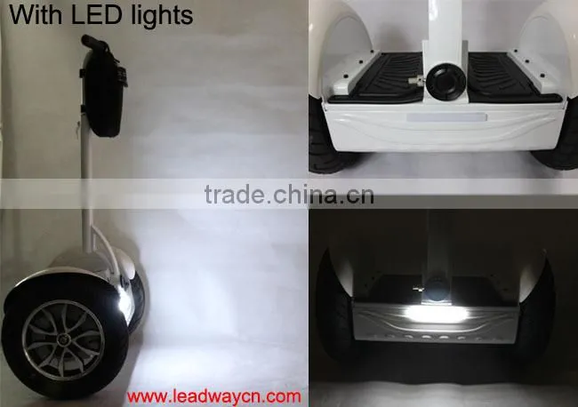 Leadway waterproof CE ROHS FCC certification 72V li-lion battery electric scooter(W9+ 09)