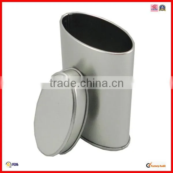 airtight custom printing oval coffee tin can