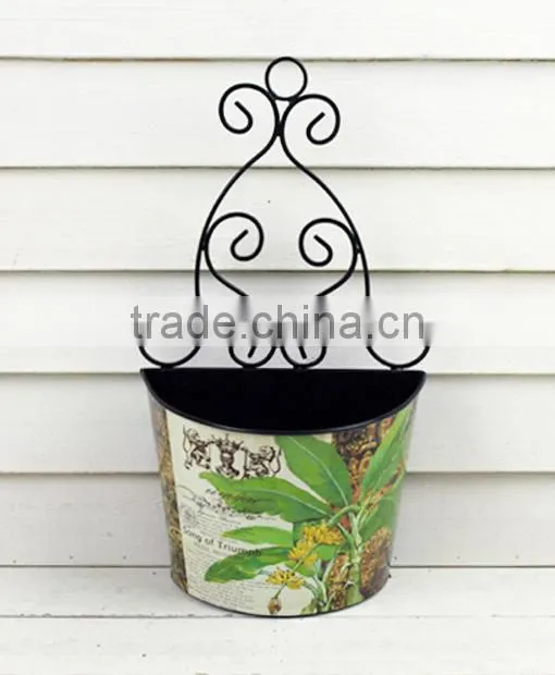 handmade flower basket flower metal basket small metal basket