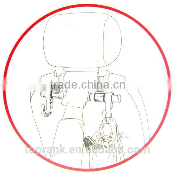 SEAT HOOK TWIN WITH GRIP HANDLE