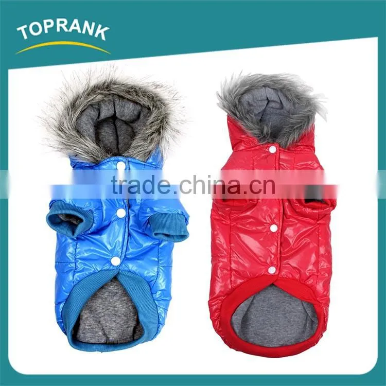 New design dog jacket coat fur waterproof winter dog clothes