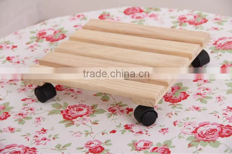 Burning wood flower-stand restoring ancient ways