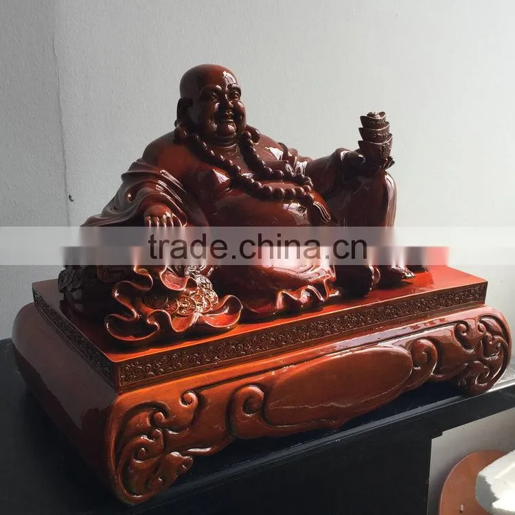 Resin joss statue