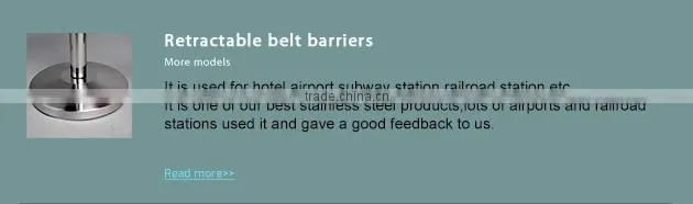 Stanchion Post Signage Holder in China