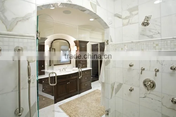 Competitive price polished surface natural stone jade white marble tile