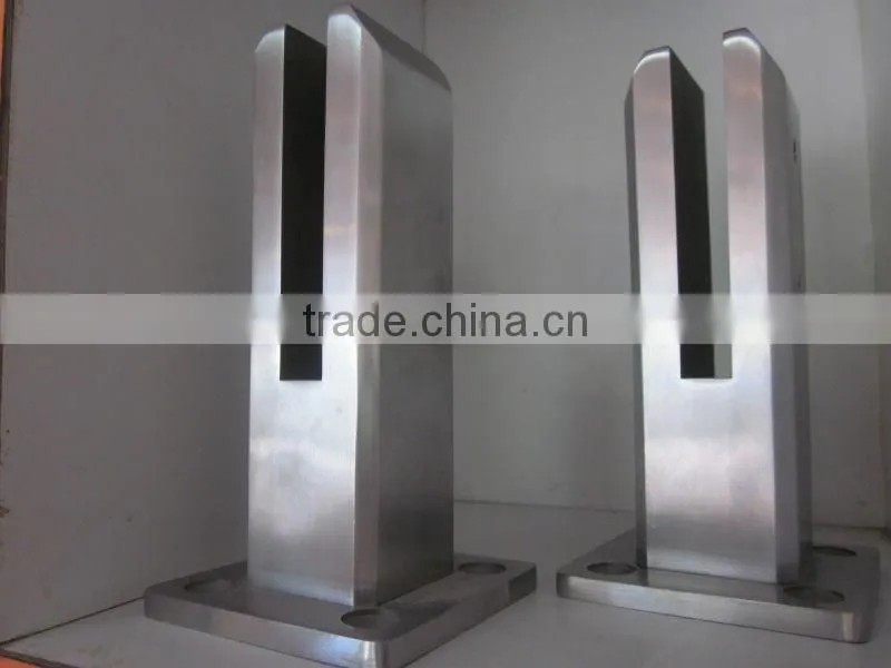 JINXIN glass balustrades spigots_frameless glass railing spigot_stainless steel pool fence