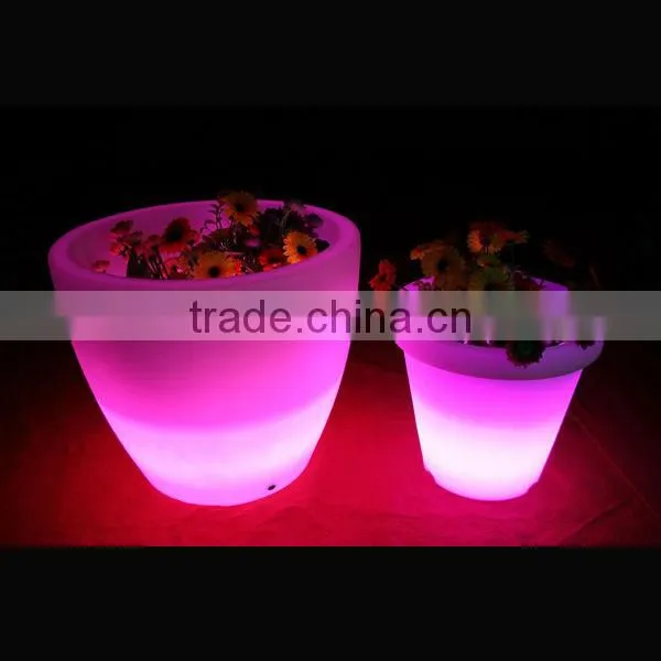 Led flower/beer pot wine bucket home furniture bar counter club table