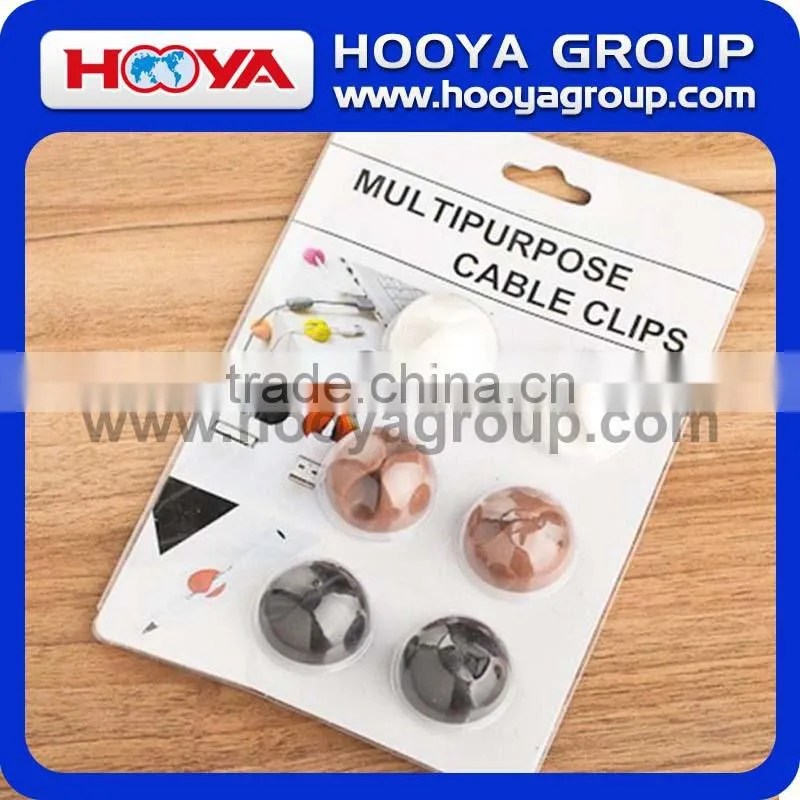 6PCS TPR Cable Clips/Scattered Wires Organize/Wires Clip