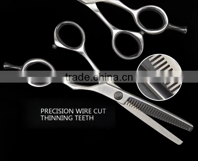 Professional hair scissors 440c japanness steel thinning scissors shears baber scissors set