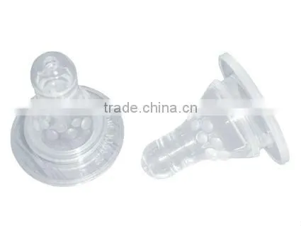Soft Food Grade Silicone Cute Baby Feeding Nipple