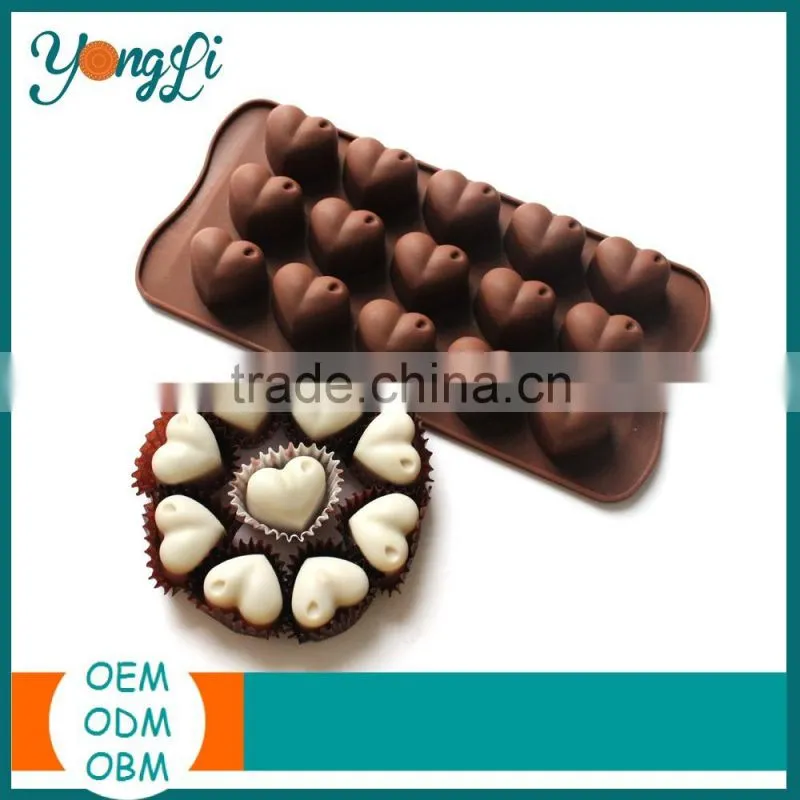 Best Selling Baking Mold Hear Shape Silicon Bakeware