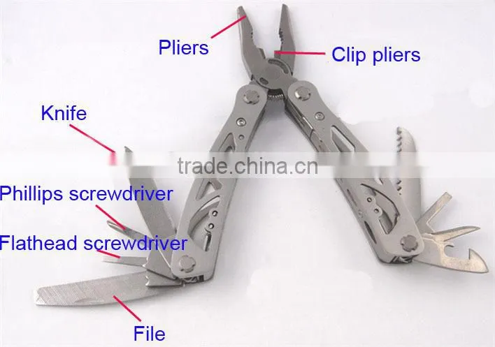 2016 New design Multi tools, multi tool, stainless steel multi function tool