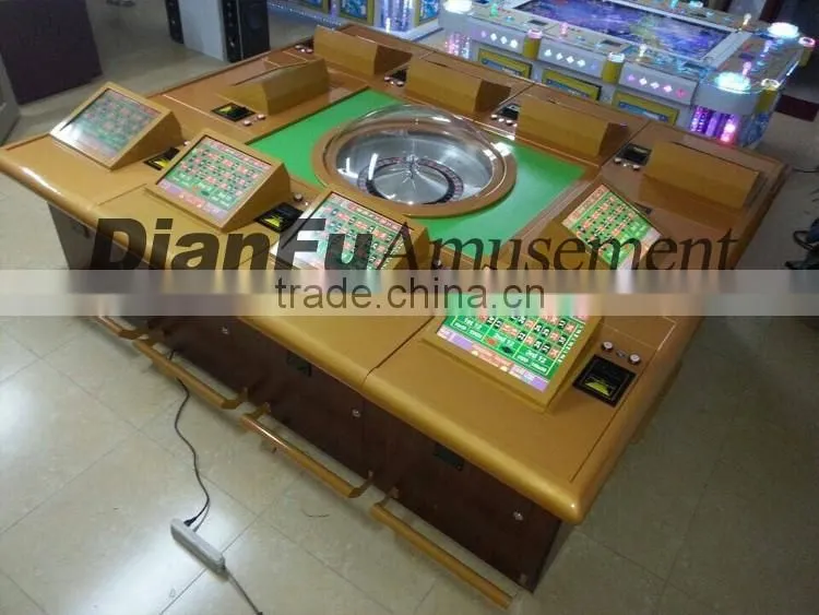 High qualllty PCB touch screen electronic gamblng 6/8/10/12 players 17 inc roulettte machine manufacturer in Triidad and Tobago