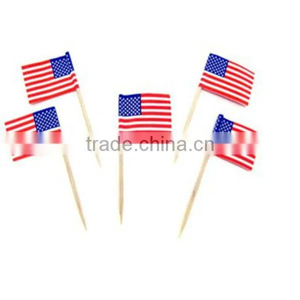 Wholesale Christmas Decorative Disposable Long Toothpicks