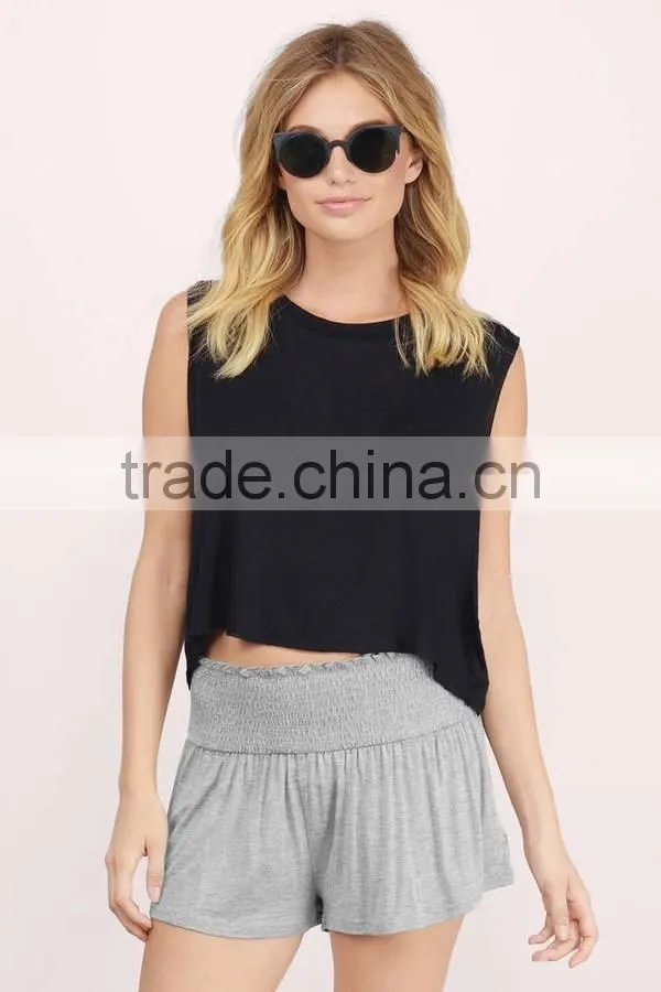 Guangzhou Manufacturer Cheap Bulk Fashion Women Clothing Custom Summer Beach Wear Blank Board Shorts Wholesale