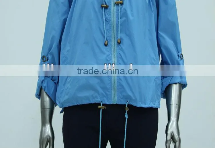 fashion oem high quality woman summer jacket