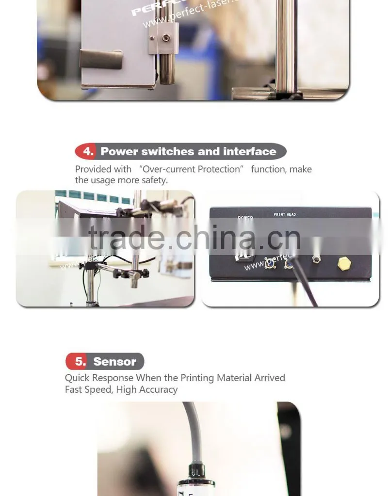 Full automatic expiry date big character handheld inkjet printer