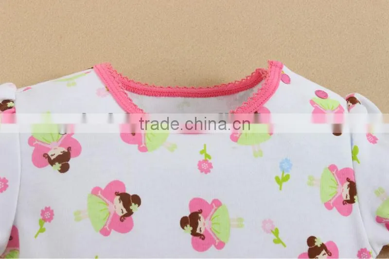 Wholesale baby clothing,mom and bab braned baby romper wholesale 4in1