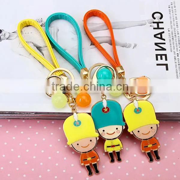 2015 souvenir keyring,alloy sheep keychains,cartoon goats pattern tag bag holders