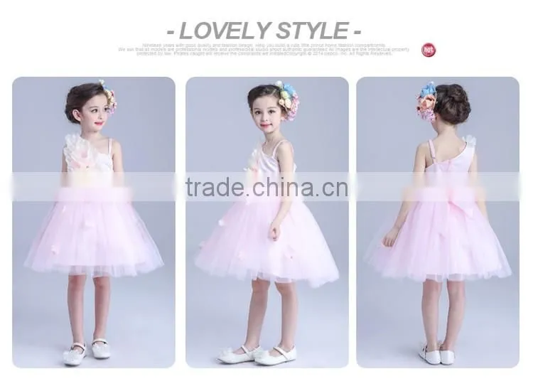 2017 new children birthday dress designs child christmas dresses