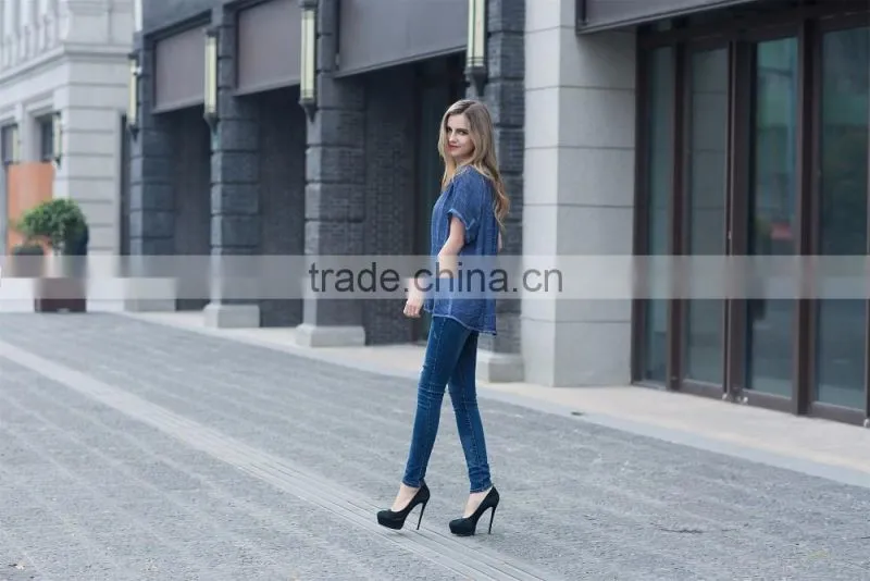 casual blouse for young lady fat lady dress latest summer shirt loose style blouse for young ladies