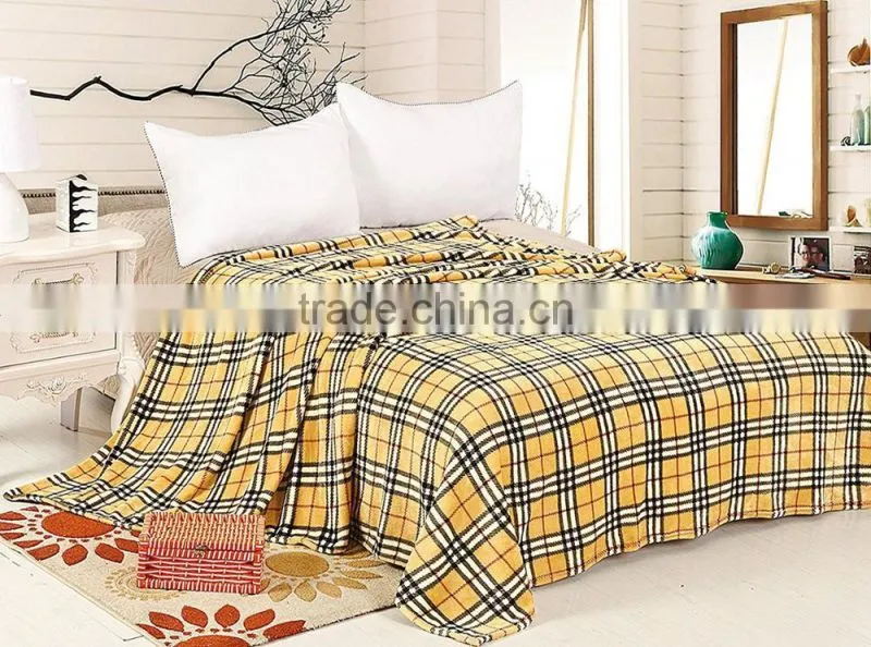 Shu Velveteen Blanket With Brand Printed