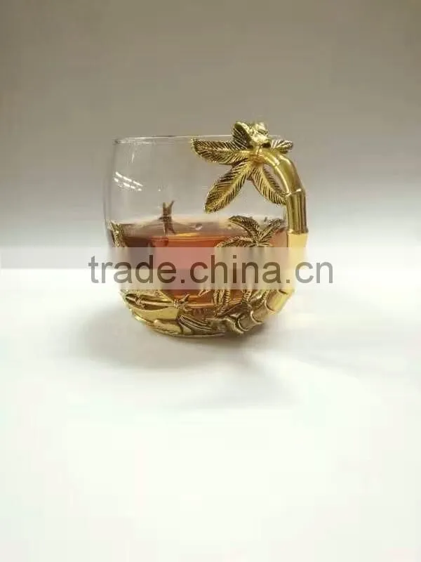 coconut camel coffe glass cup promotion arabic coffee mugs gift