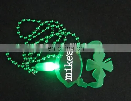 gift flashing led necklace for Christmas decoration