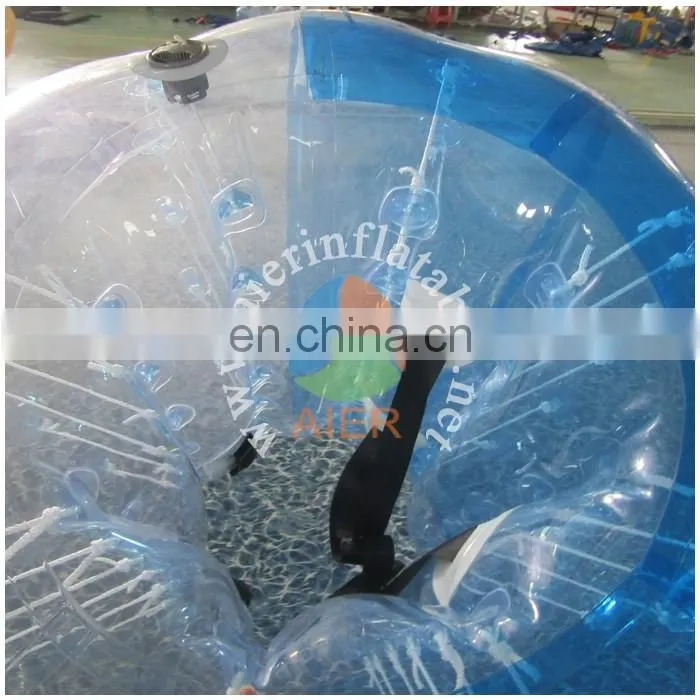 Funny inflatable human soccer bubble ball adults inflatable bumper zorb ball