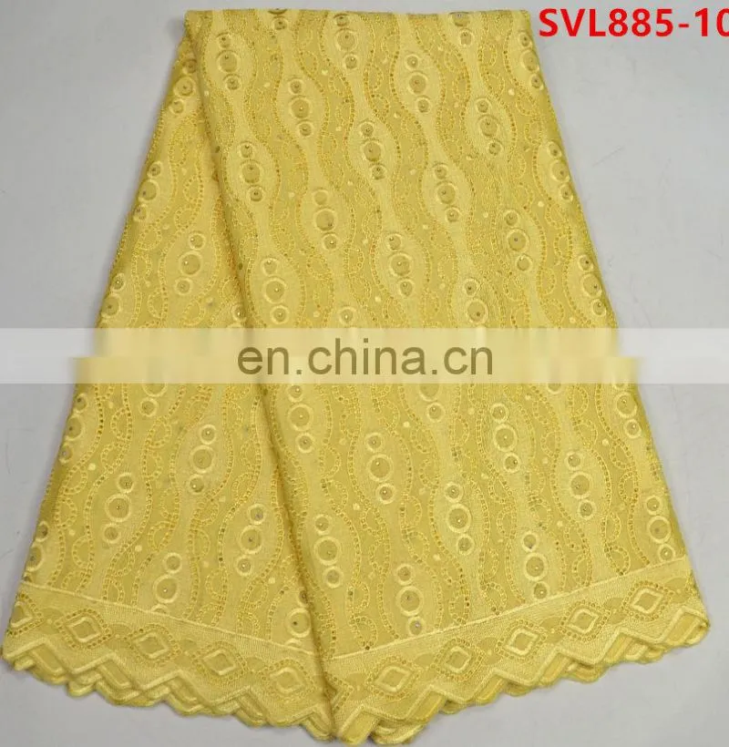 swiss voile cotton lace fabric 100% cotton swiss voile lace fabric black