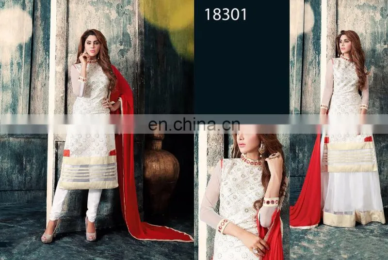 Designer Navy Blue Pakistani Salwar Kameez Wholesale