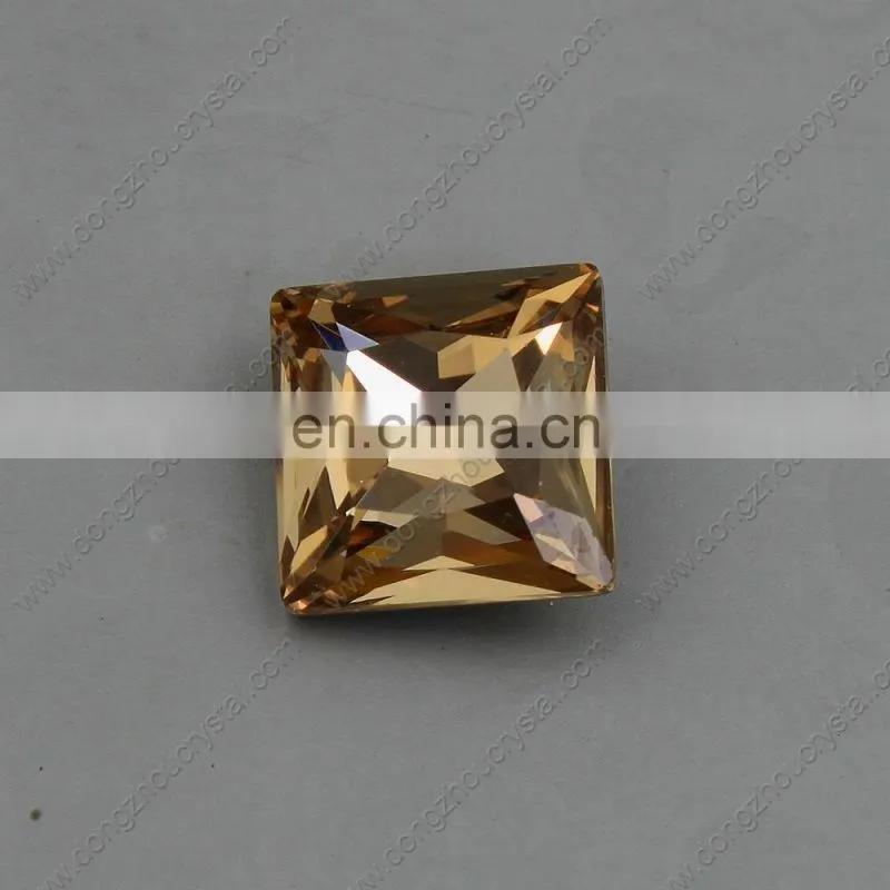 Loose Crystal square Shaped Fancy Stone 3009 Colored Fancy Stone