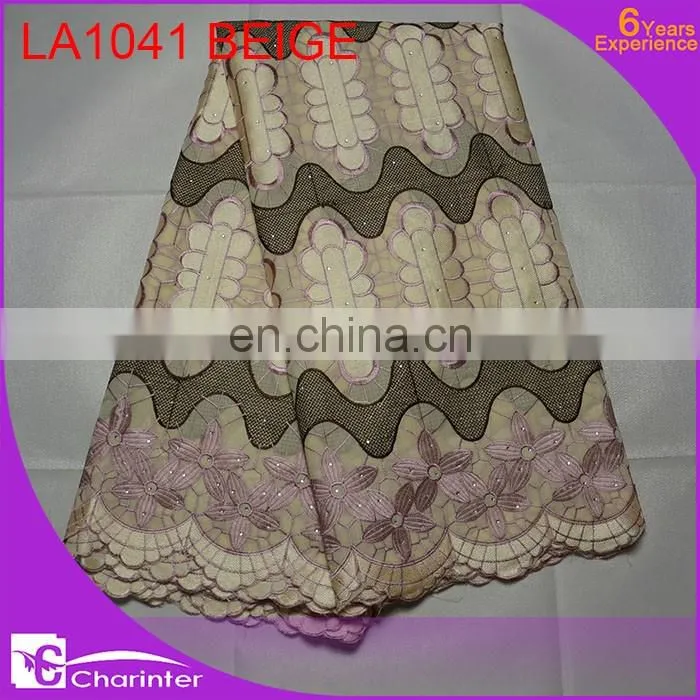 high quality lace fabric african swiss voile lace cheap lace fabric wholesale in Guangzhou China