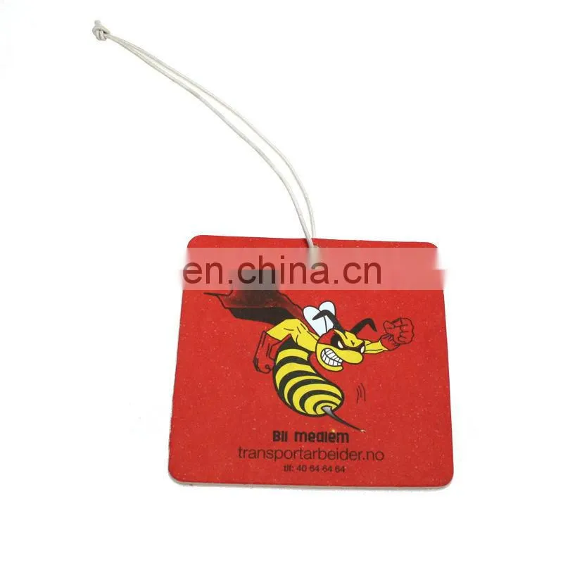 tailor make brand print promotion products car air freshers