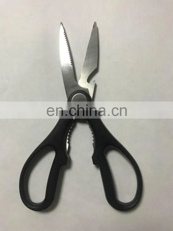 Customized Professional Stainless Steel Multi-Function Blade Heavy Duty Kitchen Scissors