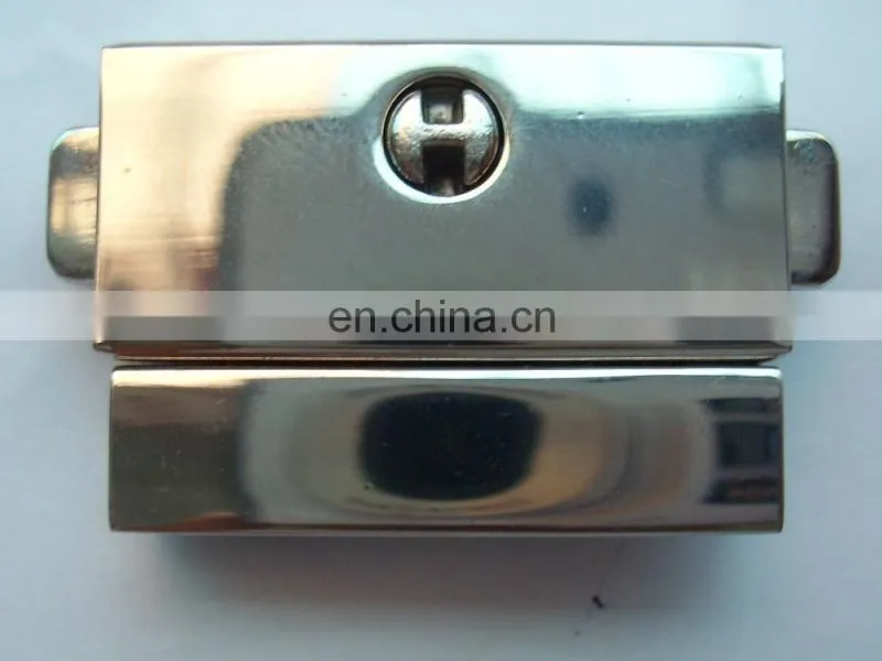 Customized design bag hardware metal briefcase locks/ metal twist locks