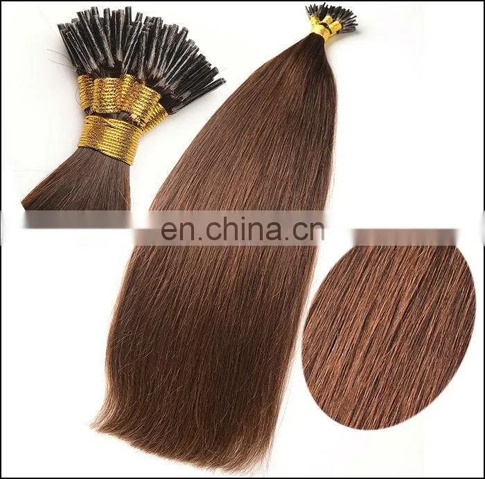 european remy i tip human hair extensions offer many colors