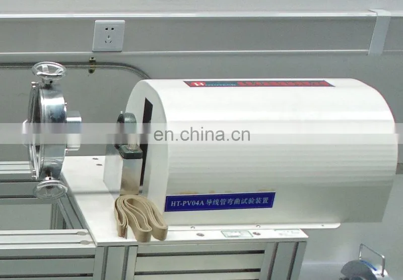 photovoltaic conduit bend testing machine/guide tube winding testing equipment /testing apparatus with IEC standard