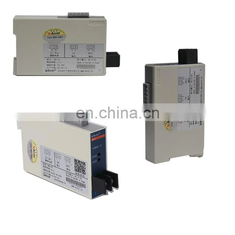 Acrel BD-AV Single-phase ac voltage transmitter with DC 0-5V output