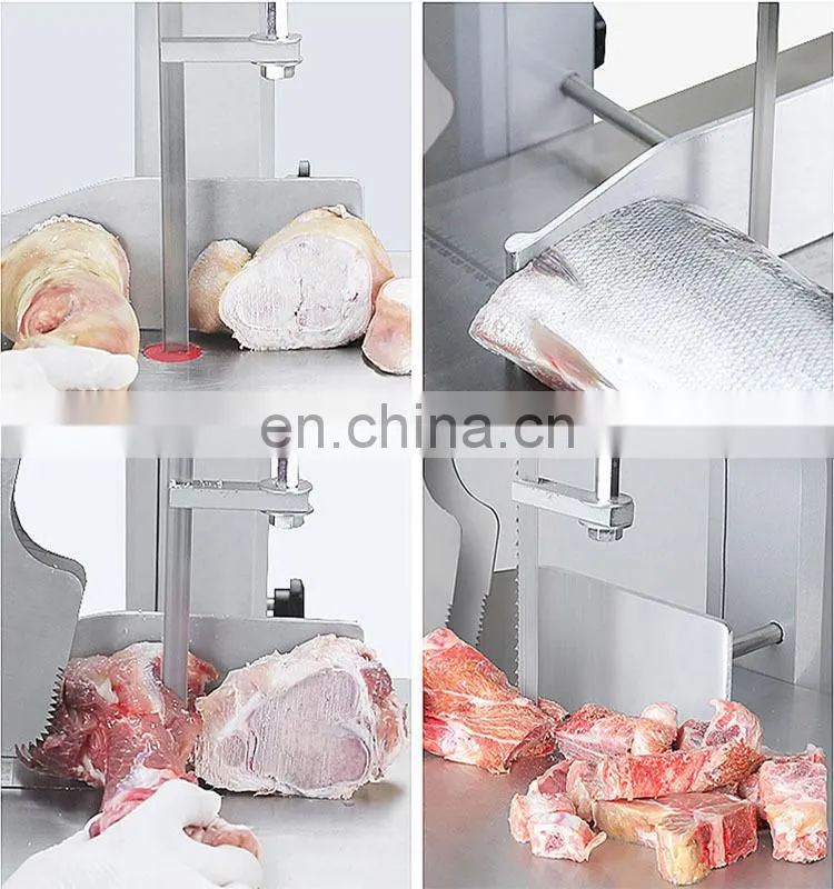 frozen fish meat cutting machine / kitchen equipment bone saw/ portable meat saw machine