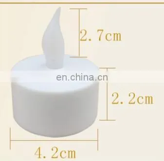 wedding events party restaurant decorative battery operated 12 packs rechargeable flicker warm white led candle white